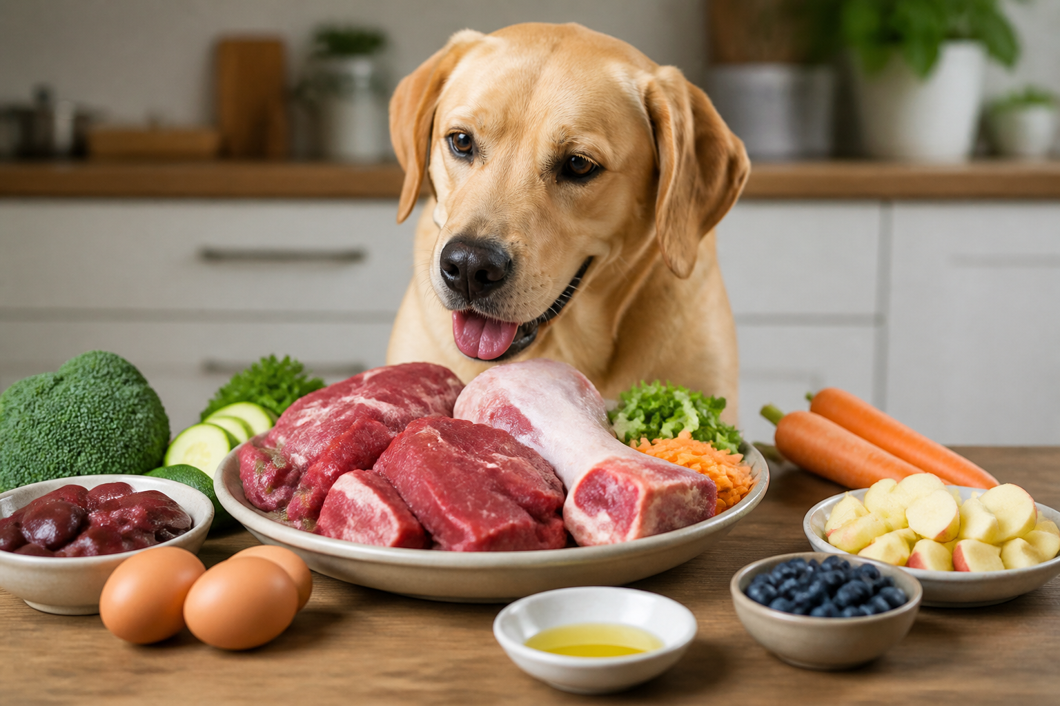 Recetas dieta BARF perros: Transición fácil y segura