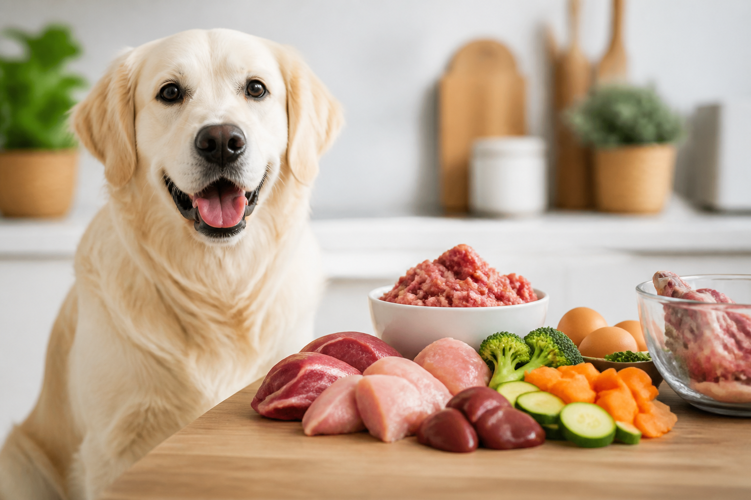 Transición fácil: recetas dieta BARF perros principiantes