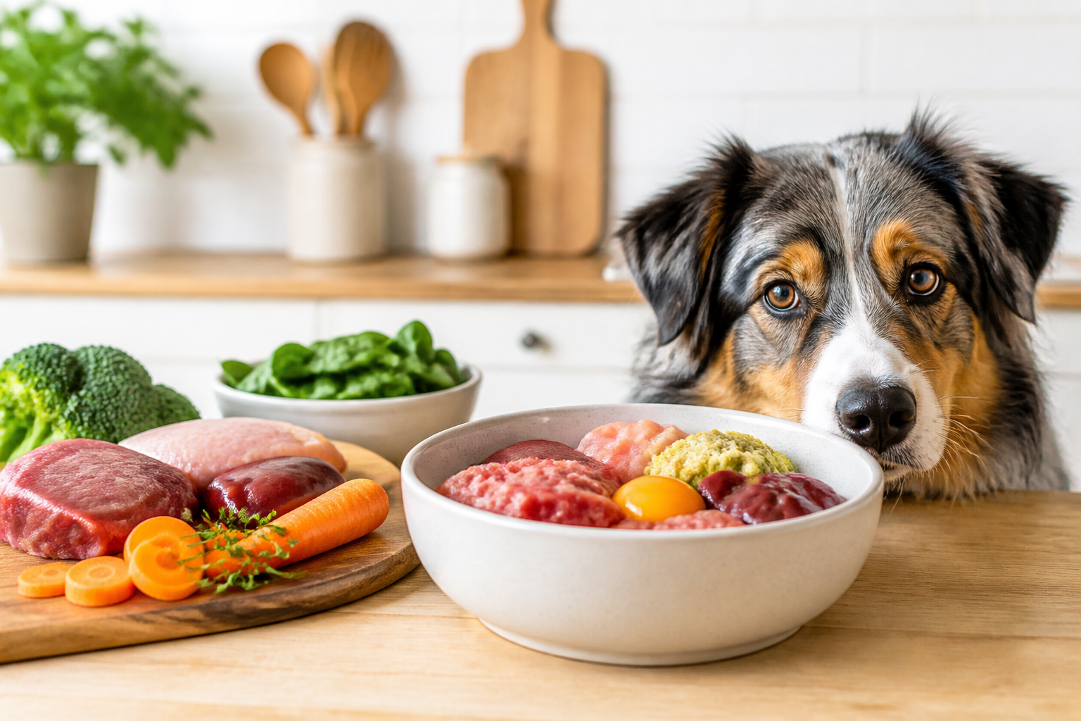 Transición fácil: recetas dieta BARF perros principiantes